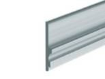 Aluminum profiles for wall mounting