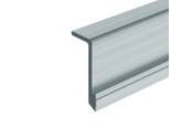 Aluminum profiles for ceiling mounting